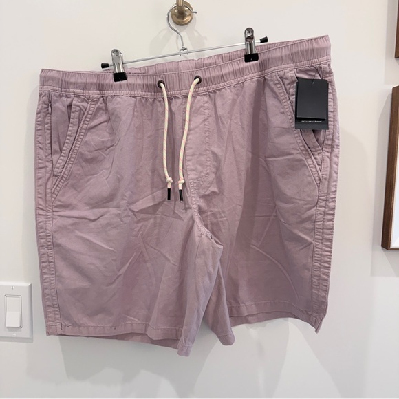 Union Other - Men's Casual Drawstring Shorts - Light Purple